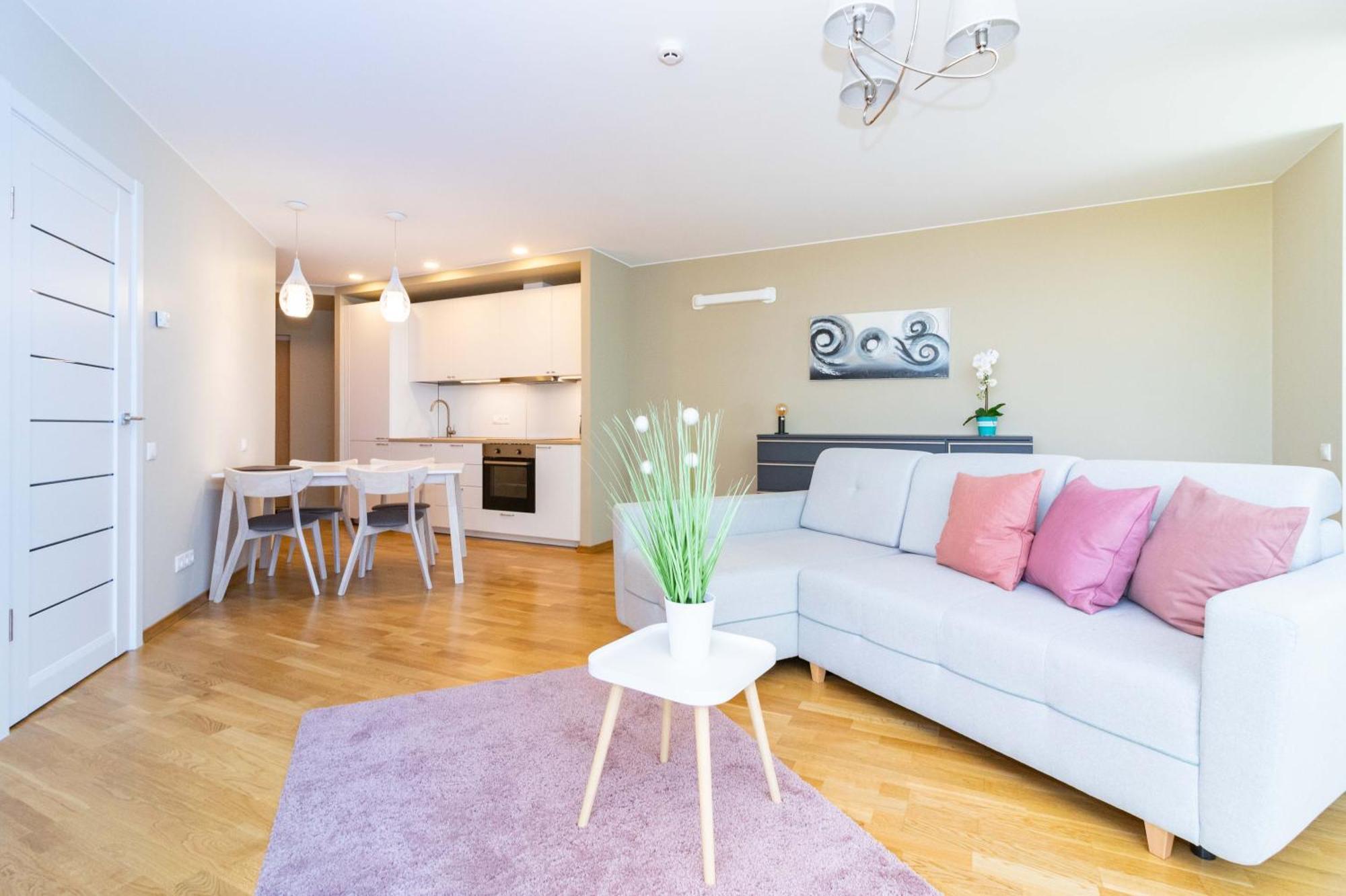 Elija Swan-Toy Apartments Sventoji Bagian luar foto