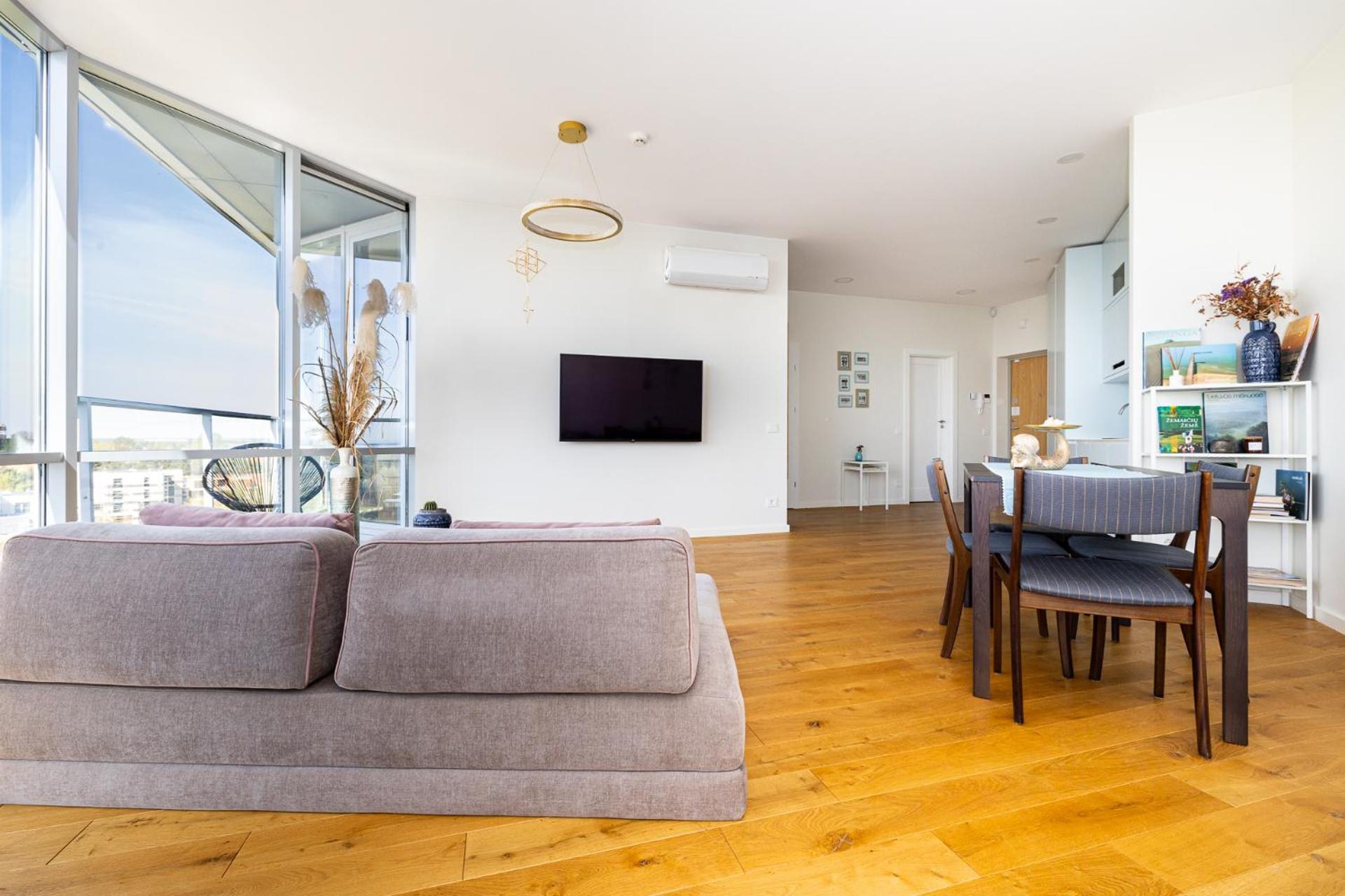 Elija Swan-Toy Apartments Sventoji Bagian luar foto